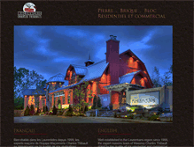 Tablet Screenshot of maconneriecharlesthibault.com